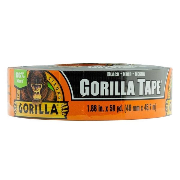 Gorilla Glue 1.88 in. W X 50 yd L Black Duct Tape 108084